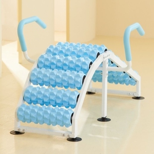 下腰全身腰部腰椎按摩普拉提放松肌肉瑜伽开背支撑拉伸舒缓滚轮