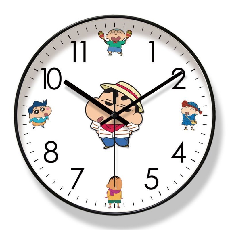 学习班级教室电波初中励志挂钟儿童钟表用卧室小学生高中生时钟钟