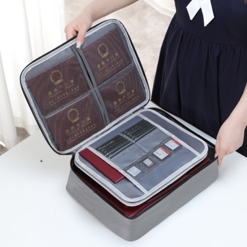 驾驶证多层证件重要文件代发包信用卡收纳盒收纳包可大容量多功能