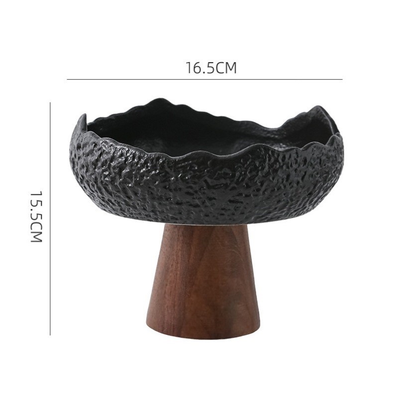 复古家用垃圾桶创意桌面餐桌茶几陶瓷客厅收纳桶小号法式桌上卧室