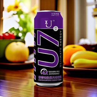 保障100% 运动健身骑行补充正品 U7功能性能量风味饮料500ml 瓶装