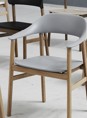 丹麦normann HeritChair橡木餐椅办公椅耐磨结实有扶手无扶手北欧