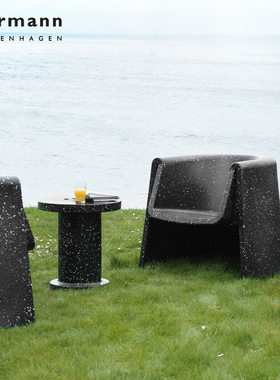 Normann Bit lounge chair/side table环保材质户外休闲椅/休闲桌
