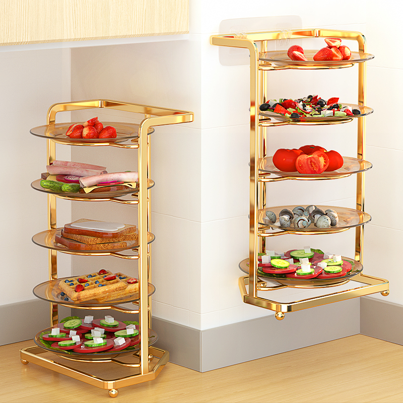 放菜厨房优琢放菜多层架子收纳