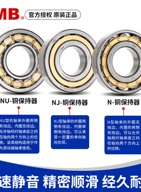 天马轴承TMB NU NJ N RN NUP 204 E EM ENV圆柱滚子轴承20*47*14