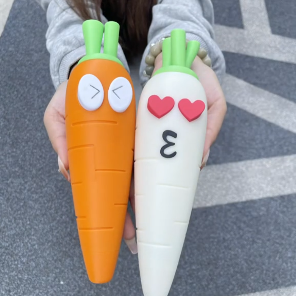 变形3D打印伸缩剑重力解压萝卜刀