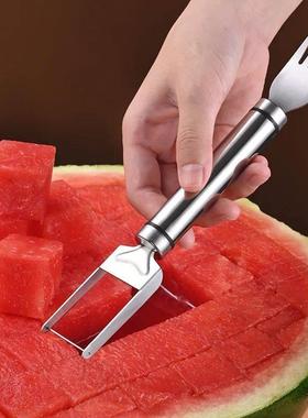 Stainless Steel Windmill Watermelon Cutter Artifact Salad Fr