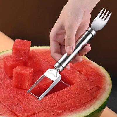 Stainless Steel Windmill Watermelon Cutter Artifact Salad Fr