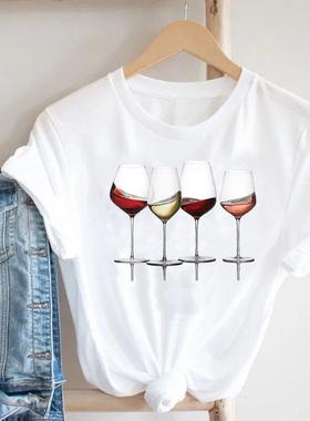 Clothes Graphic White T-shirts Tee T Shirt for Women Tops