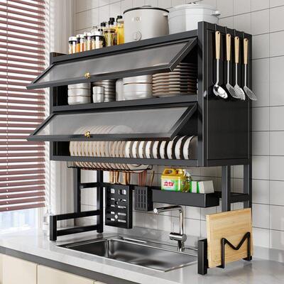 Kitchen drain rack, dish rack, plate rack, sink storage, dis