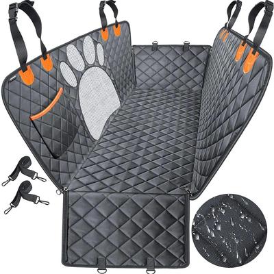 Thickened Dog Car Rear Seat Cover for Scratches Prevention W