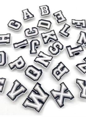 Shoe Charms Decorations for Crocs 1pcs Alphabet Letter Pins