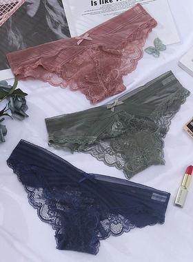 Women Sexy Lace Panties Underwear Thong Female G String 内裤