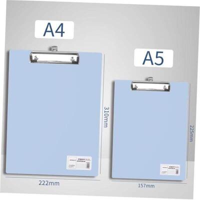 A4 File Folder Clipboard Writing Pad Memo Clip Board Double