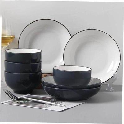 18-piece set of bowls and plates set of ceramic bowls and 1