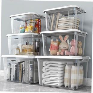 storage box front Large Toy plastic open clothes Transparent