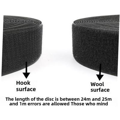 Select 25-meter whole roll with Velcro tape, Velcro binding