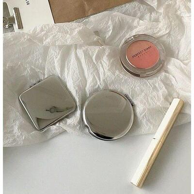 Portable Mini Makeup Mirror Compact Pocket Handheld Mirror 1
