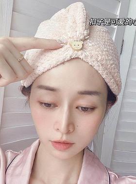 ower Long Curly Hair Cap Microfiber Wisp Dry Head Hair Towel