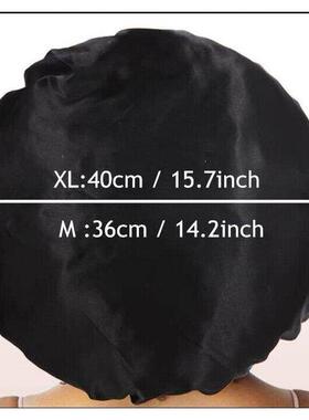 Women Long Hair Care Satin Bonnet Sleep Hat Cap Night Caps