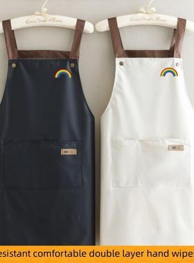 Waterproof and oil-proof apron Catering work clothes apron