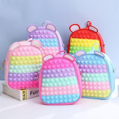 Pop Fidget Toys Backpack Its For Girls Kids Children Pops Fi