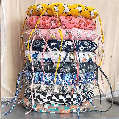 Round stool soft cushion thickened with non-slip chair cushi