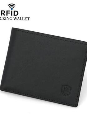 清仓Korean推荐leatherhead钱夹Leather精品MensRFIDwalletwallet