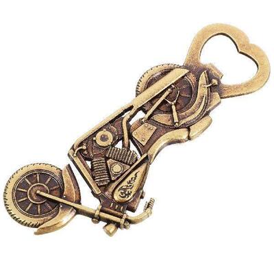 Jar Opener Corkscrew Motorcycle Bottle Beer Opening Tool