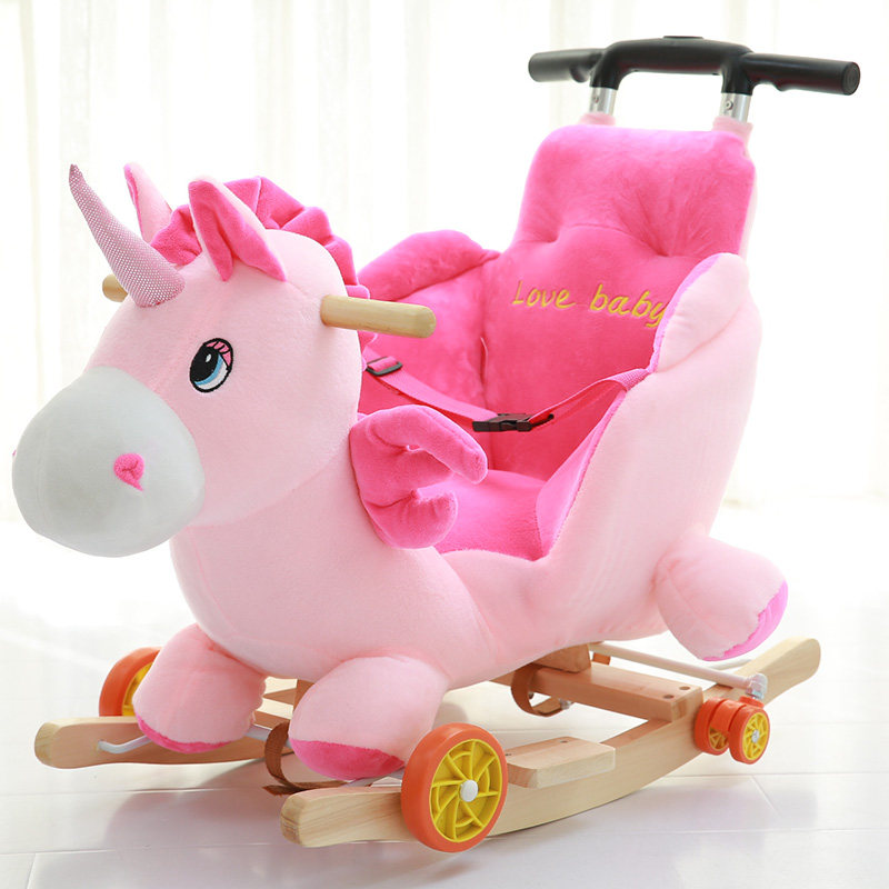 木马儿童摇摇马实木带音乐婴儿玩具摇车两用摇椅宝宝1-3周岁礼物,玩具/童车/益智/积木/模型,摇马/摇摇车/蹦蹦车,淘宝优惠券,粉丝福利购,淘宝优惠卷