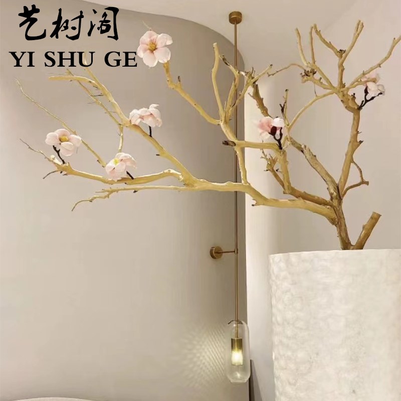 干树枝橱窗装饰软装插花干枝艺术枯枝室内许愿造景枯木树摄影道具