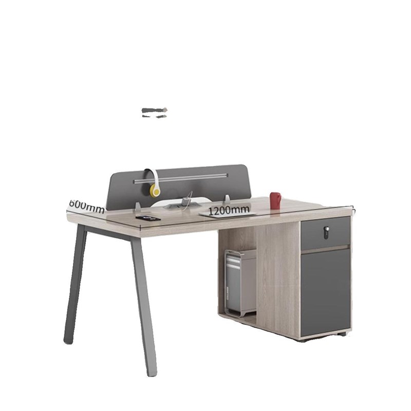 办公室桌b椅组合桌子职员办公桌简约钢架六4人位6四双员工卡座工