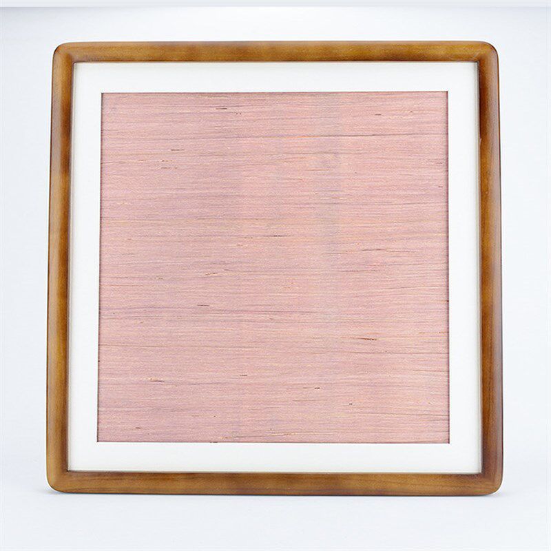 实木圆角装裱字画国画框/桐木红木画框订制定做框线条四尺条斗方