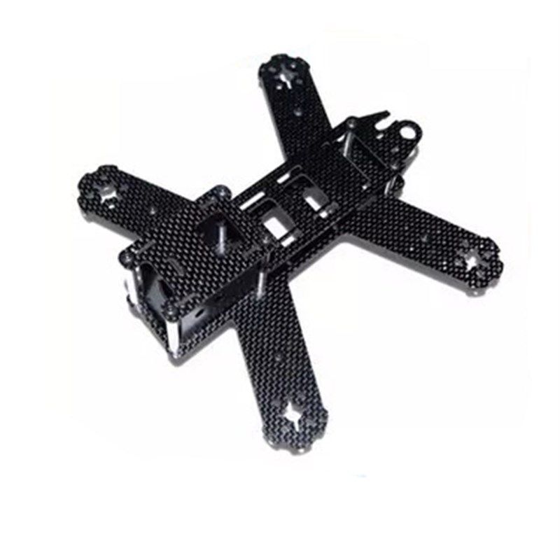 QAV210穿越机机架魔改版电池下层机架多轴无人机飞行器纯碳机架