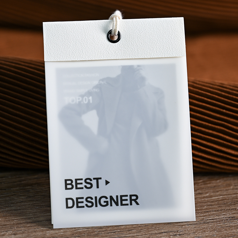 高档艺术软胶吊牌定做个性标签制作现货通用时尚挂牌服装商标订做