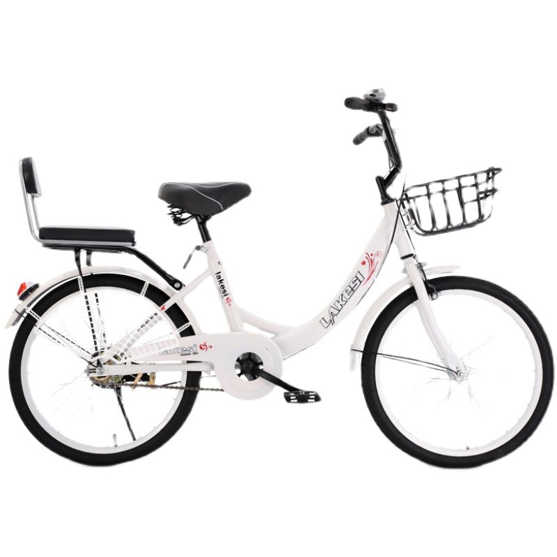 免充气淑女款自行车成人学生上班代步覆古轻便通勤单车20-22-24寸