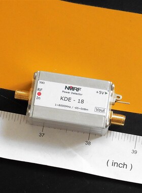 1~8000MHz 宽带 射频 功率计,有源 对数 检波器 AD8318模块