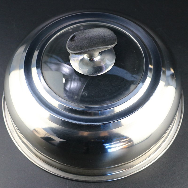 厂家直供 28-36cm三层多用蒸锅无磁 不锈钢加深加厚家用蒸笼锅具