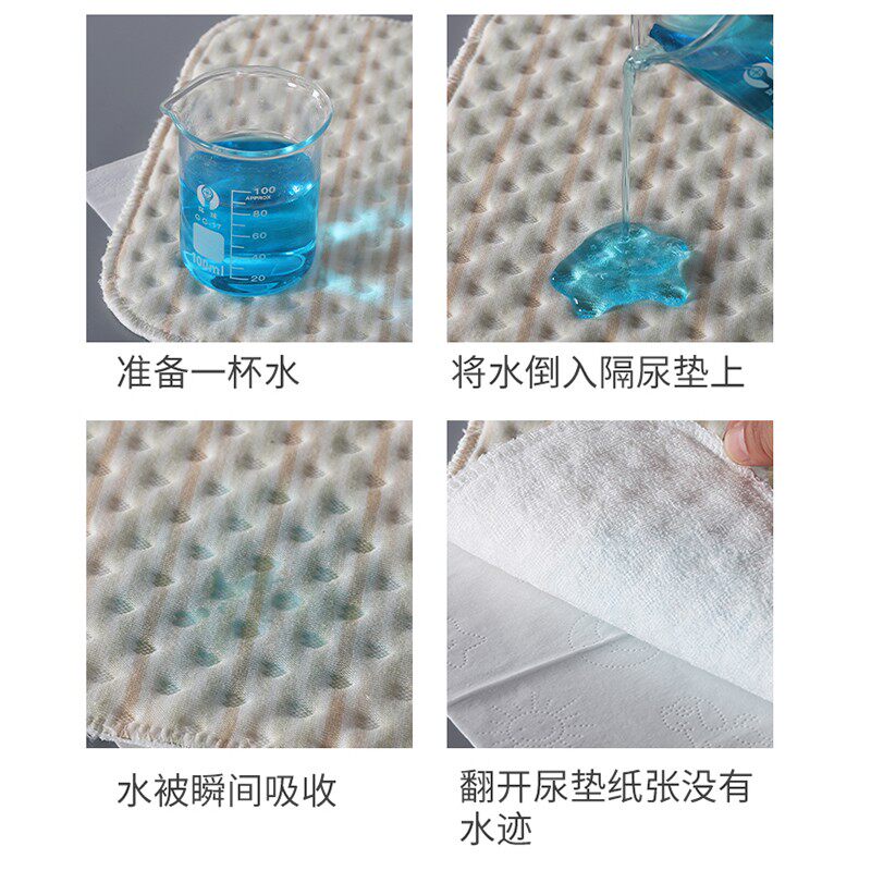 新生儿纯棉隔尿垫婴儿防水可洗宝宝小号尿垫防漏透气可水洗尿布垫