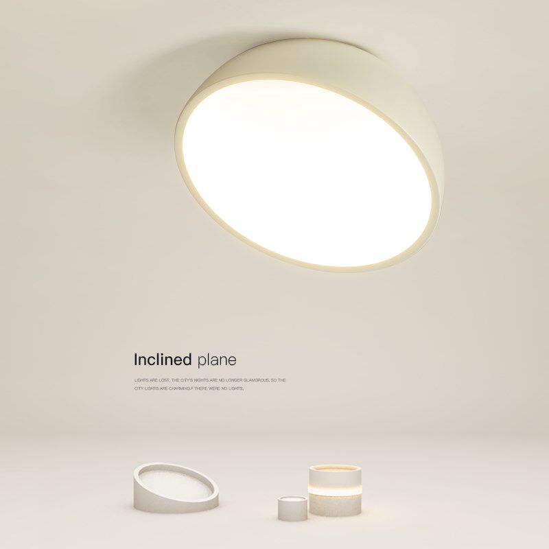 主卧室灯简约现代led吸顶灯极简客厅灯创意餐厅书房房间中山灯具