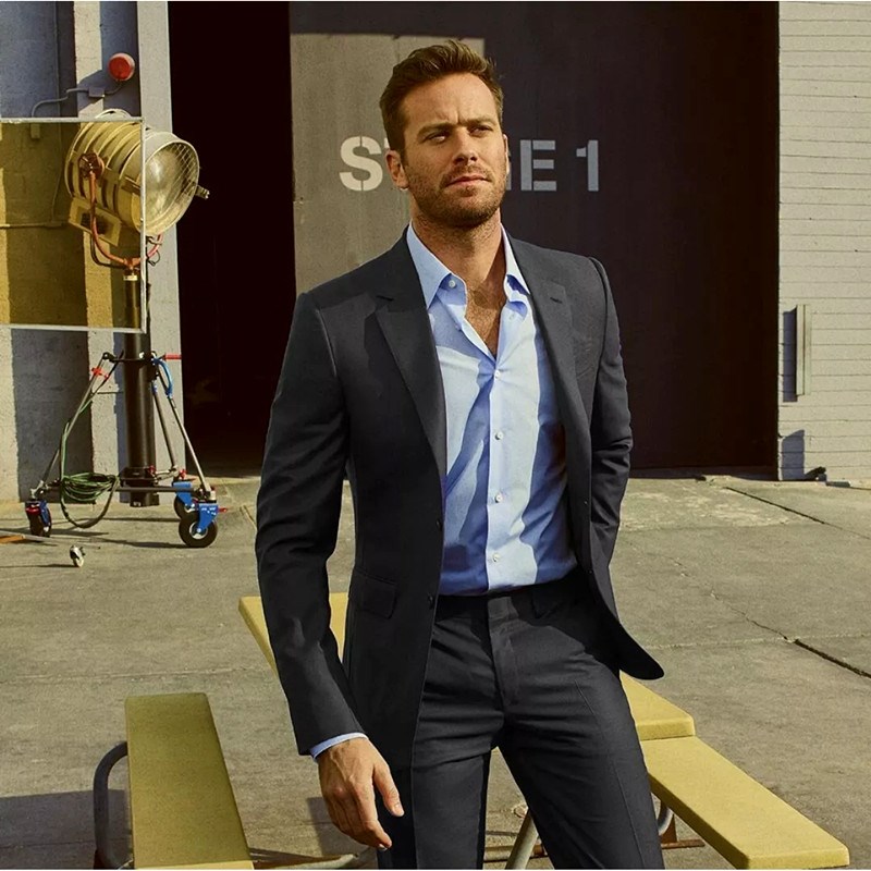 柜1W6!重磅100羊毛 铜氨里衬 秋冬男士高端商务休闲西服西装外套