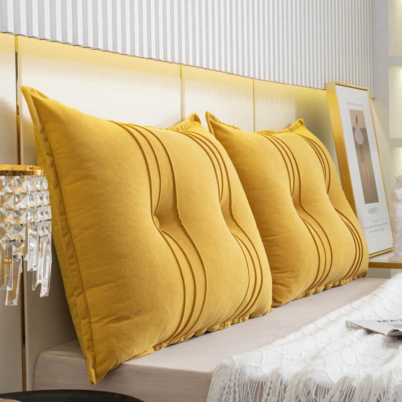 床头靠垫软包沙发靠背床上大靠枕榻榻米无床头床靠抱枕组合可拆洗