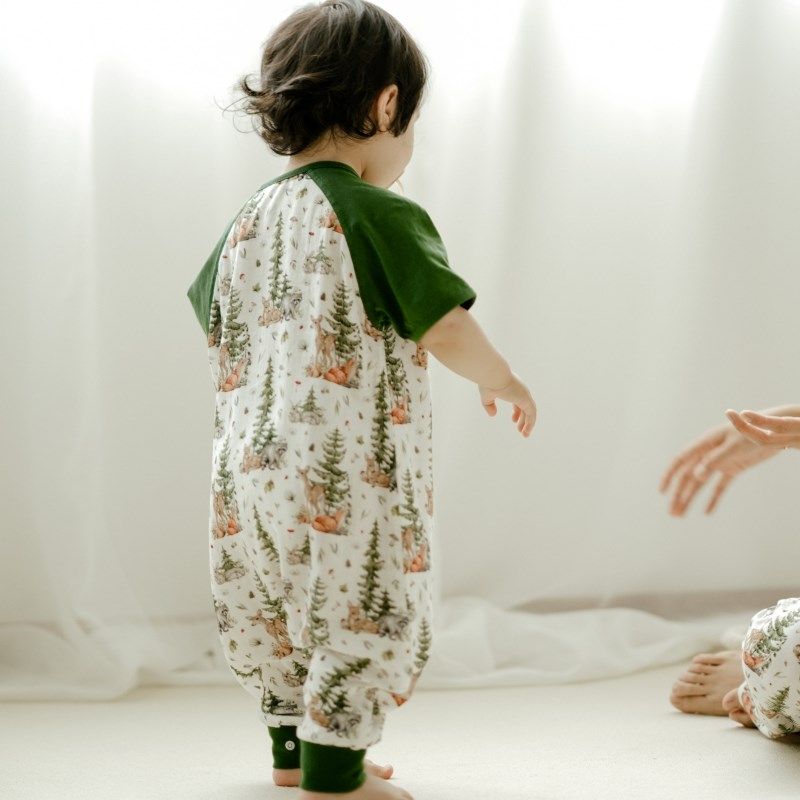 婴儿睡袋夏季薄款双层纱布短袖宝宝前四后二护肚儿童睡袋防踢被,婴童用品,睡袋/防踢被,淘宝优惠券,粉丝福利购,淘宝优惠卷