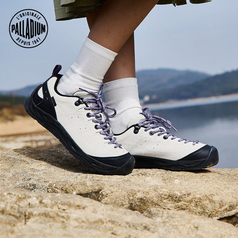 PALLADIUM帕拉丁户外徒步登山鞋女子反绒皮休闲运动慢跑鞋99686