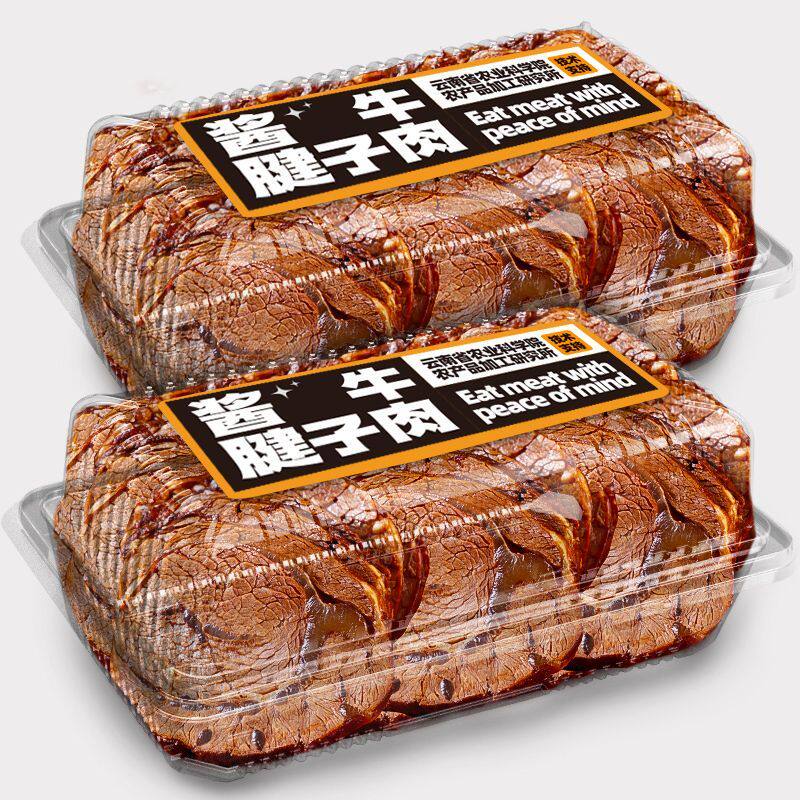 农科院酱牛肉卤牛腱子肉五香健身卤味熟食高蛋白解馋代餐100克