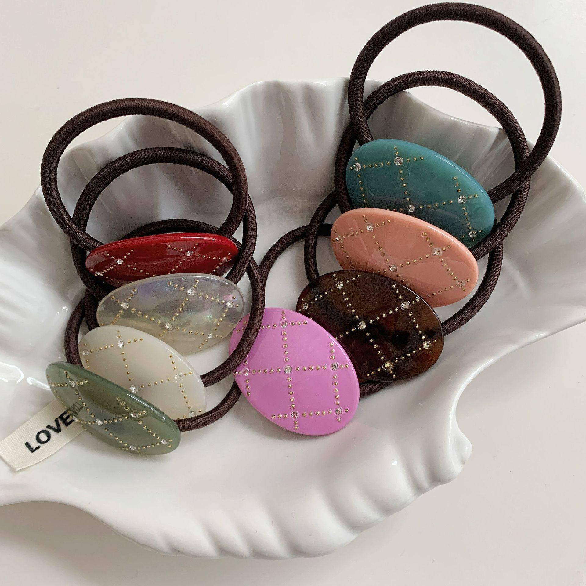 精致满天星彩钻半圆发圈发绳高级感高弹力皮筋女扎马尾头绳子皮套,饰品/流行首饰/时尚饰品新,发饰,淘宝优惠券,粉丝福利购,淘宝优惠卷