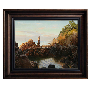 成品框 咖啡色非实木深色 画框相框 画框 抽象花卉风景油画框