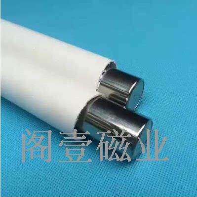 10000GS不锈钢强磁棒25X700mm磁性过滤不锈钢强磁干粉除铁器磁棒