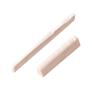 吉他弦枕牛骨琴桥雅马哈民谣木吉他上下弦枕古典通用琴枕送打磨纸