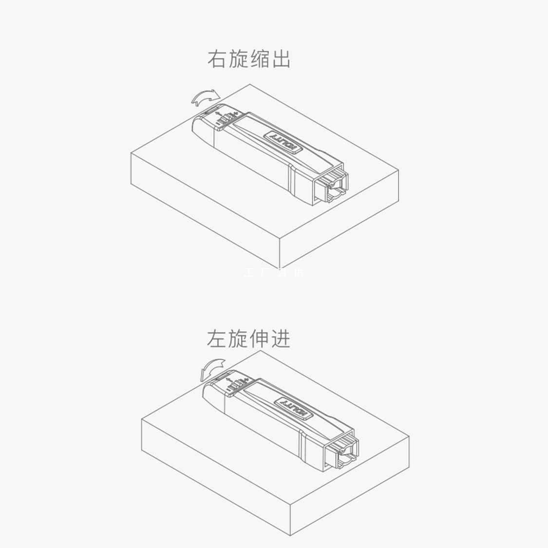 哥尼迪柜门按压式自锁反弹器衣柜防撞免拉手弹簧开关按压弹器弹跳